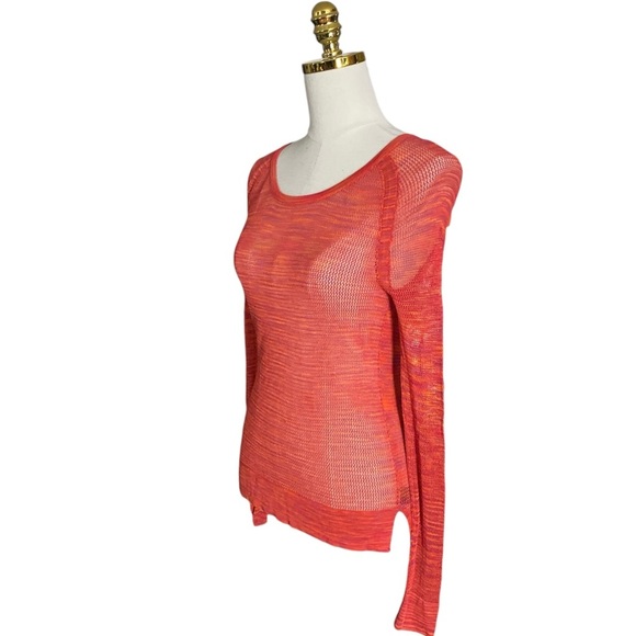 RAG & BONE Saffron Allgauer Raglan Women’s Mesh Pullover Sweater Fishnet Size S - Picture 6 of 10